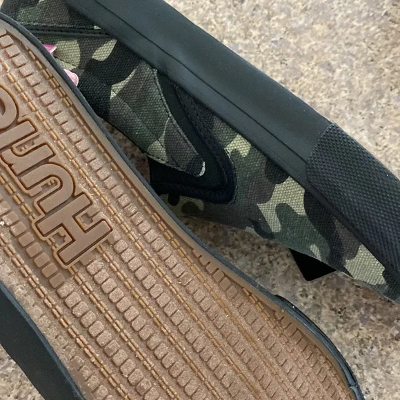 NWT Hurley Kayo Slip on Sneaker Shoe Camo and Black 10.5 M - Picture 9 of 14